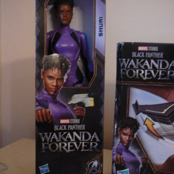 Marvel Studios Black Panther Wakanda Forever Titan Heros-Namor Shuri Sunbird-NEW - Picture 5 of 13